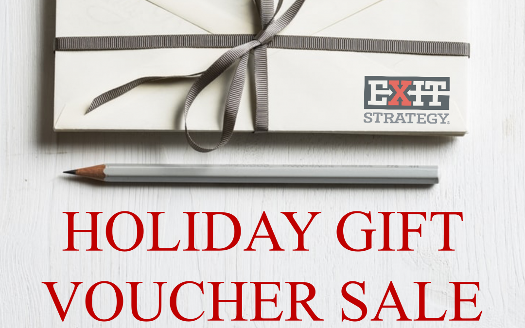 Exit Strategy gift vouchers